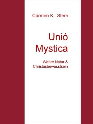 cover image of Unió Mystica